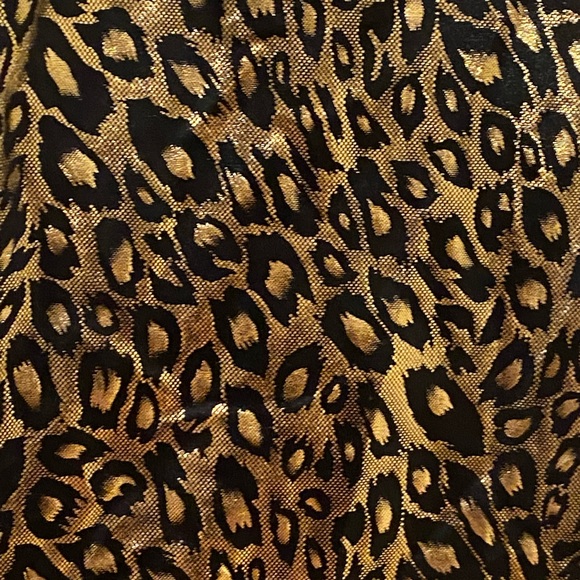 Blackmilk Shiny Leopard Body Con Dress - Picture 3 of 3